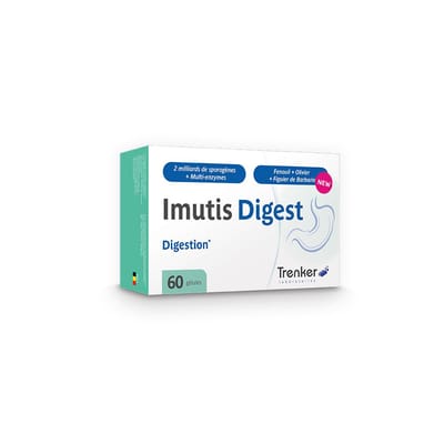 Trenker - Imutis Digest - 60 capsules - Pre-/biotica supplementen