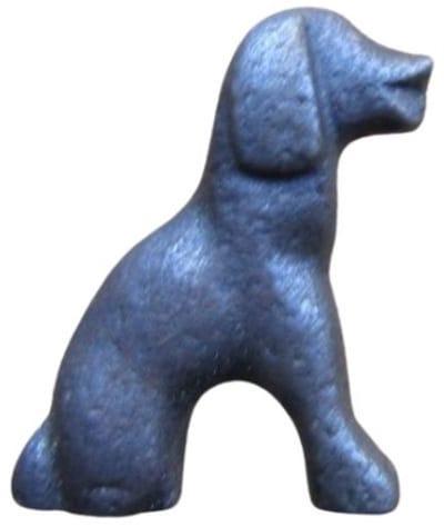 Dog Cabinet Handle Knob Cast Iron Vintage Retro Antique Iron