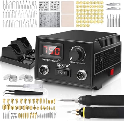 Pyrografie Machine - Houtbrander Set - Soldeerbout - Hobby & Professionals - Handwerk
