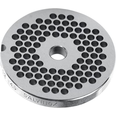 HENDI vleesmolen maalschijf - roestvast staal - diameter 82 mm - gaten 3 mm - zilver - vaatwasmachinebestendig - voor fijn malen van vlees