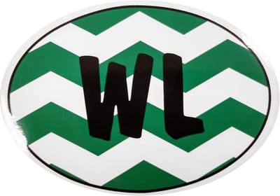 1234feest.nl Westland Sticker - Stevig en weerbestendig voor binnen en buiten