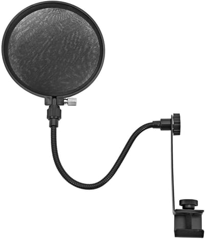 Microfoon Pop Filter scherm voor Mic Standaard van Gear4music