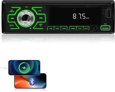 1 DIN Autoradio met Bluetooth, FM Radio, AUX, TF en USB - Auto Audio Receiver met App Bediening