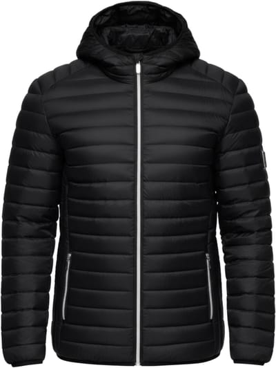 OMBRE Jas - Polyamide - Effen Zwart S