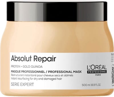 Loreal Professionnel - Série Expert Absolut Repair Gold Quinoa + Protein Instant Resurfacing Masque - Maska na vlasy - 500ml
