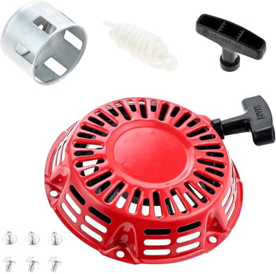 Terugslagstarter met startbeker en trekkoord voor 4HP, 5.5HP en 6.5HP motoren