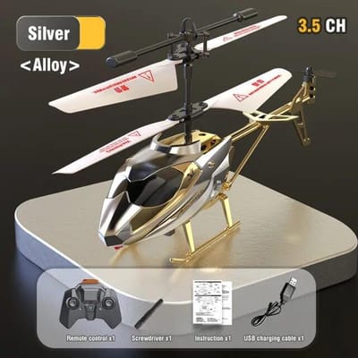 Nieuwe 3.5CH Lichtgewicht Anti-val Legering RC Helikopter USB Opladen Anti-val en Anti-botsing Draadloze vliegtuigen Vlucht Speelgoed Kinderen Speelgoed Cadeau