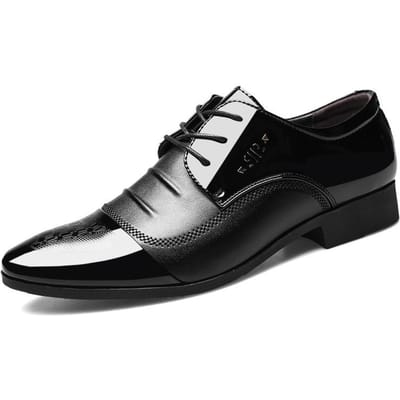 Nieuwe Heren Leren Schoenen Grote Maat Casual Schoenen Zakelijke Kleding Schoenen Heren Veelzijdige Bruiloftsschoenen 48