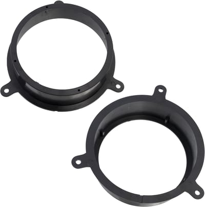 Dailygoods - Luidsprekeradapter Set van 2 - Geschikt voor Renault Grand Scenic - Ø165mm - Luidsprekerhouder voor Deur - Reparatie Accessoire