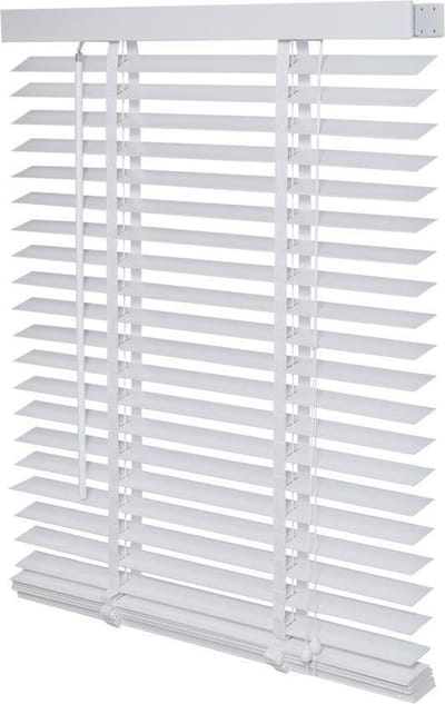 Timlux - Houten Jaloezie - 50 mm - WIT - 110x175cm
