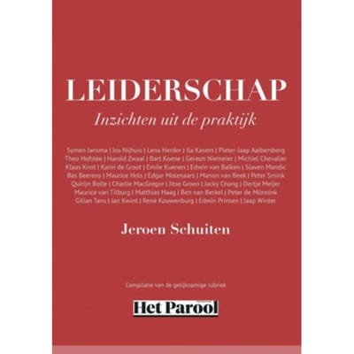 Leiderschap - Jeroen Schuiten