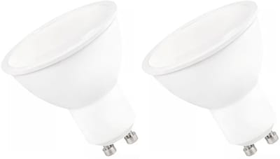 Spectrum LED Lamp GU10 6W - 230V - 520 Lumen - 4000K Neutraal Wit - Natuurlijk licht - Energiezuinig - 2 stuks
