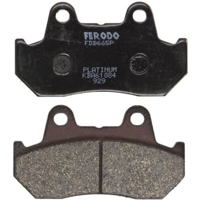 Ferodo remblokje voor Motorfiets Honda 250 NSR 1987 MC16 / AR / FDB665P Nieuw