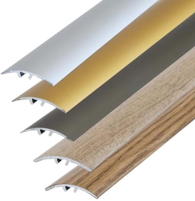 Verstelbaar overgangsprofiel 180cm x 40mm voor verschillende vloerbedekkingen