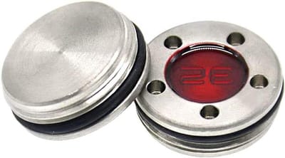 Golf Putter Gewichtsschroeven - Putter Gewichtjes - Golf Club Balans - Waterdichte Rubber Ring - 35g - Zilver