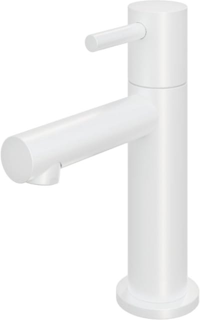 Hotbath Cobber Fonteinkraan - Opbouw - Uitvoering WH - Mat Wit - Messing - 230 mm - Waterbesparend