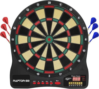 Elektronisch Dartbord - Dartautomaat Spel - Gezellig Spelen - 570 Variaties - 444 cm - Zwart
