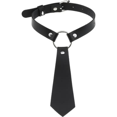 Nouveau Goth Punk Spike Rivet collier ras du cou pour les femmes Steampunk pentagramme collier Emo sangle de cou Cosplay Chocker accessoires gothiques black