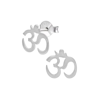 WeLoveSilver - zilveren oorbellen - ohm oorstekers - 925 sterling