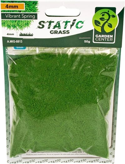 AMMO by Mig Jimenez Modelbouwdecoratie - MIG 8812 Static Grass - Vibrant Spring - 2mm - 50gr. Kunstgroen