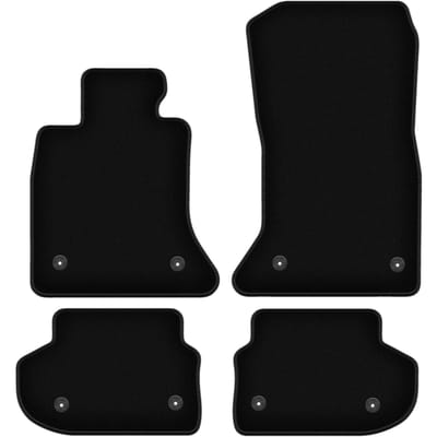 Wielganizator WLG-BASIC - Automatten - Zwart - Voor BMW 5 F10_FL Sedan