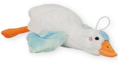 Gans (Wit) Pluche Knuffel 35 cm - Speelgoed Knuffels voor Kinderen Jongens Meisjes - Kawaii Kussen - TikTok Plush Toy - Goose Vogel Eend Duck