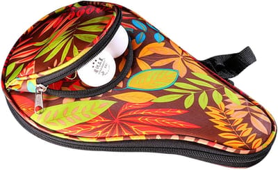 Tafeltennis Pallettas - Sport Racket Tas - Rackets Beschermen - Onafhankelijke Ballentas - 31 x 19.5 cm - Rood