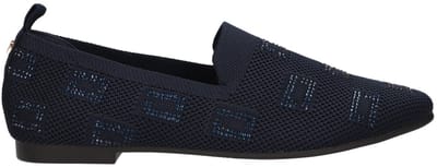 La Strada Loafer Donkerblauw Knitted - Damesschoenen - Maat - 40