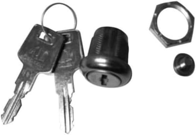 Brievenbusslot - Pakketbrievenbus slot - Veilig afsluiten - Specifiek voor Malmö - Diameter 18.5mm - Grijs