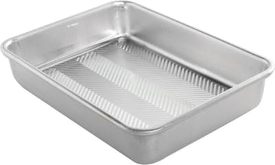 Bakvorm, Rechthoek, met Structuur, 24 x 32 cm, Aluminium - Nordic Ware | Naturals Prism