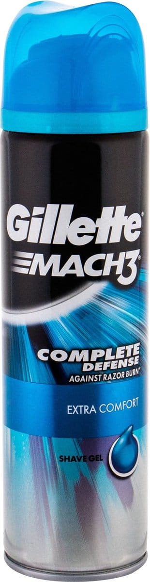 Gillette Mach3 – Complete Defense / Extra Comfort – Shaving Gel – 200 ml