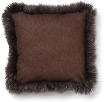 Sheepskin House - Wollen Kussen - LW rand - 52x52 cm