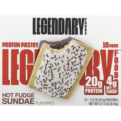 Eiwitgebak, Hot Fudge Sundae, 10 stuks, 61G (2.2Oz) Elk