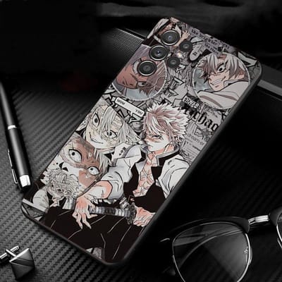 Telefoonhoesje Voor Samsung Galaxy S26 Plus Edge S25 S24 S23 S22 Ultra S23 S22 S25 Plus S24 FE Anime Tanjiro Kamado Demon Slayer S22 5G