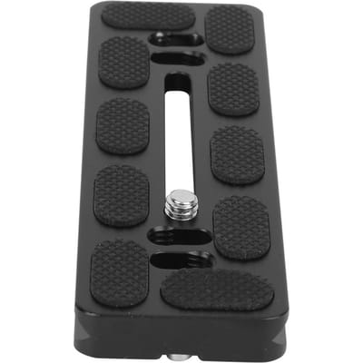 Aluminiumlegering Snelontgrendelingsplaat met 1/4 inch Schroef Accessoire voor Arca Mount Balhoofd 120MM