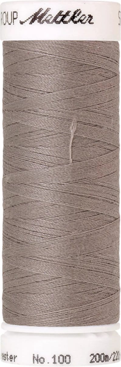Amann Mettler Seralon Naaigaren – Titan Grey (0413) – 200 m – No. 100 – 100% Polyester – Per Stuk