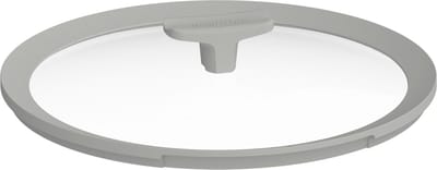LEO Glazen deksel Balance Moonmist - Ø 32cm - Grijs -
