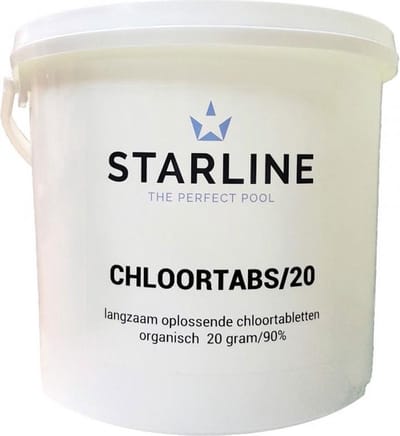 Starline Chloortabs / Chloortabletten 20 Grams 5 Kg