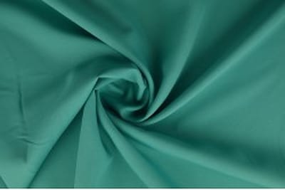 15 meter texture stof - Turquoise - 100% polyester