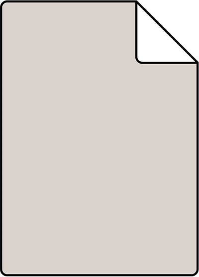 Proefstaal Origin Wallcoverings behang effen glanzend warm grijs - 26,5 x 21 cm - 346501-S