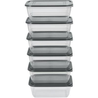 SILVERCREST Vershoudbakjes (6 x 2,0 liter)