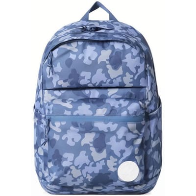 Sac à Dos Ordinateur Portable en Polyester Converse Regular Unisexe Camouflage Bleu 10004363-A01 Camouflage Blue gray