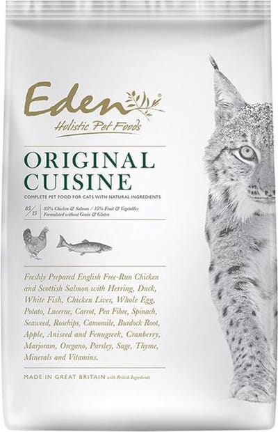Eden Holistic Kattenbrok / Kattenvoer - Original Cuisine - Kip/zalm - 10 KG
