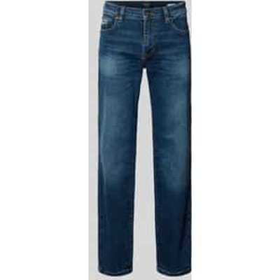 regular fit jeans met steekzakken
