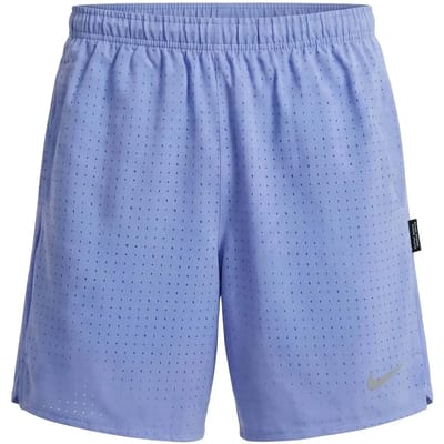 Nike dr-fit breathe challenger 7in 2-in-1 in de kleur blauw.