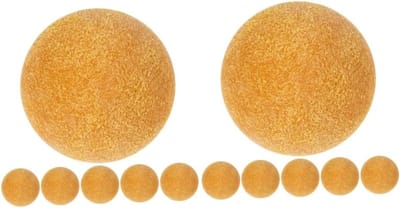 Tafelvoetbal Ballen - Mini Ballen - Spel Vervanging - Duurzaam Plastic - 12 Stuks - Diverse Kleuren