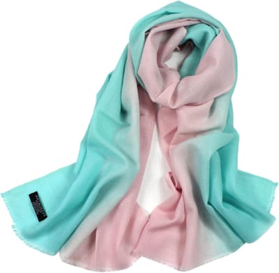 Dames Sjaal - Wollen Stola - Warmte en Stijl - Lange Dekensjaal - 180x65cm - Roze