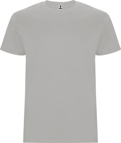 4 Pack T-shirts unisex met korte mouwen, 190 gram 'Stafford' Opaal - S