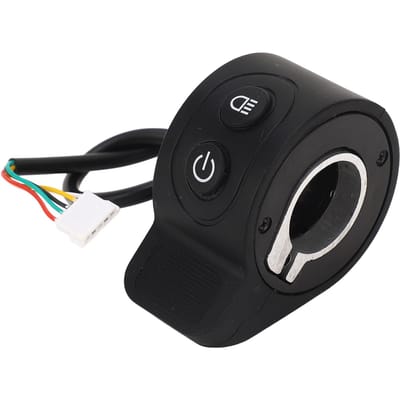 Elektrische Scooter Gashendel Accelerator Accessoires Gevoelige Elektrische Scooter Geïntegreerde Schakelaar Duimgashendel black