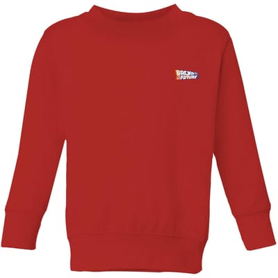 Back To The Future Kids' Sweatshirt - Red - 98/104 (3-4 jaar)